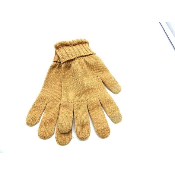 $38.00 Style & Co Women's Solid Shine Cuff Beanie, and Tech-tip Gloves, Camel - Picture 6 of 9